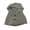 Gray, variant on HOARBOEG Women's Knitted Hooded False Collar Scarf - Versatile Winter Hat & Neck Warmer for Women, Soft Stretchable Beanie Snood with Feminine Design for Layering