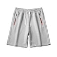 thumbnail image 5 of VV AVEORS Plus Size Men'S Cotton Sweat Shorts Baggy Sweatpants Mens Lounge Sweatshorts Workout Gym Shorts With Pockets Light Gray M, 5 of 6