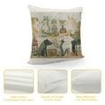 thumbnail image 4 of Orinice Dog Cat Graphic Decorative Throw Pillow Cover for Home Couch Living Room 20x20in, 4 of 5