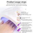 thumbnail image 2 of VOKY 6 Colors Fine Diamond Glitter Gel Nail Polish Set, Soak Off UV LED Sparkling Shimmer Nail Gel Kit,7.5ml Each, 28+ Days Long Lasting Party Festival Manicure for Home & Salon DIY Nail Art, 2 of 6