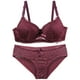 thumbnail image 1 of Karight Womens Bras and Panty Sets Push Up Lace Bras Set Plus Size Embroidery Bra Comft Underwear Lift Up Underwire Bra, 1 of 8