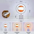 thumbnail image 2 of Lámpara LED 3D Quicksand Lamp Craft Ornaments USB Art Picture Luces Decoraciones de escritorio, 2 of 8