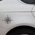 thumbnail image 4 of Car Sticker, Art Design Vinyl Compass Car Sticker Decals White 15.5cmx15.5cm, 4 of 5