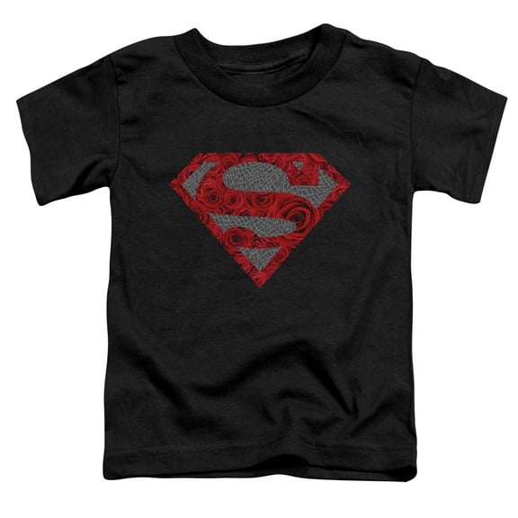Superman - Elephant Rose Shield - Toddler Short Sleeve Shirt - 4T