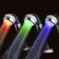 thumbnail image 2 of Led Hand Shower Water-saving Shower Head Temperature 3 Color Changing Shower Head With Fliter - Large, 2 of 5