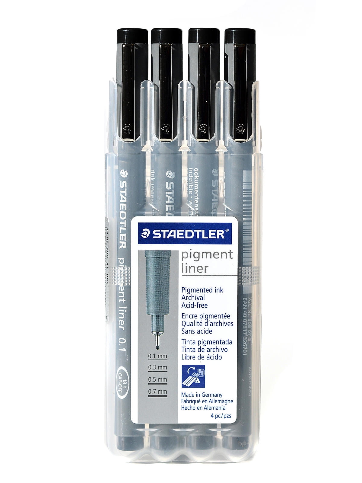 Pigment Liner Sketch Pen Set set of 4 (pack of 2)
