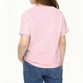 thumbnail image 6 of 2026 Happy New Year T-Shirt 𝓴𝓲𝓭𝓼 Pink T-Shirt With Gold Glitter Design, Festive Party Tee For New Year Celebration, Casual Holiday Top For 𝓴𝓲𝓭𝓼 90cm, 6 of 7