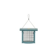 Birds Choice Suet Feeder for Single Cake in Blue Recycled Plastic