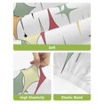 thumbnail image 4 of Multicolor Diamond Bar Stool Covers Set of 4, Modern Geometric Middle Century Stretch Washable Bar Chair Covers with Backs, Removable Pub Counter Height Chair Cover for Kitchen Dining Room Cafe, 4 of 7