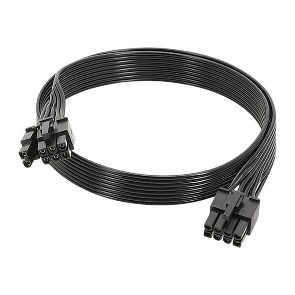 8Pin to 6 2 Pin PCIE Power Cable 50cm Male to Male Cable for Series Graphics Card