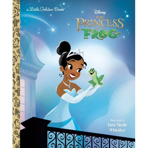 Pre-Owned Little Golden Book The Princess and the Frog Little Golden Book (Disney Princess), (Hardcover)