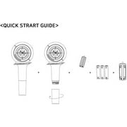 Miuhuy Concert Lightstick with Bluetooth Function and Merch Bracelet