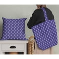 thumbnail image 5 of Soimoi Japan Crepe Satin Purple Fabric By the Yard - 54 Inch Wide - Florals Print Fabric - Elegant and Timeless Patterns for Fashion and Home Decor Printed Fabric, 5 of 6