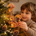 thumbnail image 6 of Dried Orange Slice Christmas Ornament Animal Shaped Natural Hanging Tree Decor Design E, 6 of 7