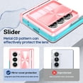 thumbnail image 6 of Allytechgroup Samsung Galaxy Z Fold 6 Case with Camera Lens Protector, Shockproof Rugged Drop Resistance Clear Back Cover Phone Case for Samsung Galaxy Z Fold 6, Pink, 6 of 6