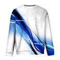 thumbnail image 3 of Qingpeng Mens T Shirts 2024 Christmas Funny 3D Graphic Print Long Sleeve T Shirt Casual Workout Slim Tops, 3 of 3