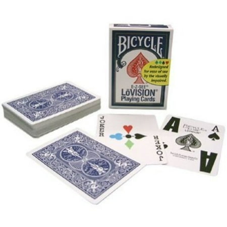 United States Playing Cards E-Z See LoVision Playing Cards