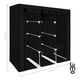 thumbnail image 2 of Closet Armable LUMO Ropero Guardaropa Organizador Rack Portatil Negro, 2 of 7