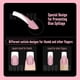 thumbnail image 2 of Nail Tips NOVO OVO BERRY PINK, tapa completa, punta francesa x240, 2 of 7