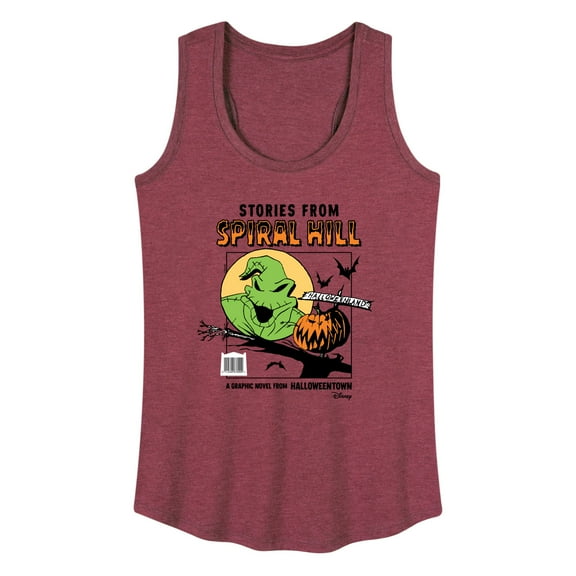 Disney - The Nightmare Before Christmas - Spiral Hill, Halloweentown - Women's Racerback Tank Top