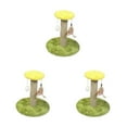 thumbnail image 1 of Dalazy Lot de 1 Poteau de Recharge pour Griffoir Corde de Broyage Griffe en Sisal Ongles de Protection pour Chat Rond Vert Moyen 3Ensemble, 1 of 6