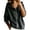 Black, variant on Yigetop Women's Zip up Hooded Denim Jacket Long Sleeve Hoodie Casual Loose Retro Washed Jean Outerwear Coat Light Ashy XXL