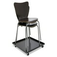 thumbnail image 3 of Alera Stacking Chair Dolly, 22.44w x 22.44d, Black -ALESCCART, 3 of 6