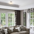 thumbnail image 2 of Globe Electric Hudson 2-Light Semi-Flush Mount Ceiling Light - Brushed Nickel With Frosted Glass 2 of 11