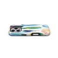 thumbnail image 4 of DesignSkinz Scratch-Resistant Hard Slim Case Compatible with iPhone 13 Mini (Compatible with MagSafe) - Bright Water Color Painted Feather, 4 of 9