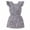 Grey, variant on TOOYOU Girls Romper Casual Dress Farm Animal Horse Print Dresses Flutter Sleeve Jumpsuit Girls Princess Dress Romper Fashion Playsuit Bodysuits For Toddler ,Size 6-7 Years Grey