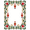 Red, Pattern 10, variant on ODIKA 4'x6' Machine Washable Non-Slip Area Rug, Festive Holly Pine Leaf Yuletide Holiday Farmhouse High Traffic Rug, Green, 732220