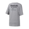 thumbnail image 2 of Reebok T-Shirt Graphique Boston MA pour Femmes, Gris, Très Petit, 2 of 2
