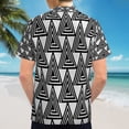 thumbnail image 6 of High Quality Hawaiian Shirts for Men Short Sleeve Aloha Beach Shirt Floral Summer Casual Button Down Shirts Blouses AVN92D, 6 of 7