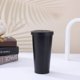 thumbnail image 1 of Taza de vacío de acero inoxidable 304, taza de paja de gran capacidad, taza de café portátil para exteriores de alto aspecto, 1 of 5