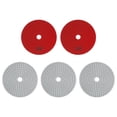 thumbnail image 1 of Unique Bargains 5 Pack 5-Inch Grit 500 Diamond Polishing Pads Wet/Dry for Stone Concrete Marble Quartz, 1 of 6