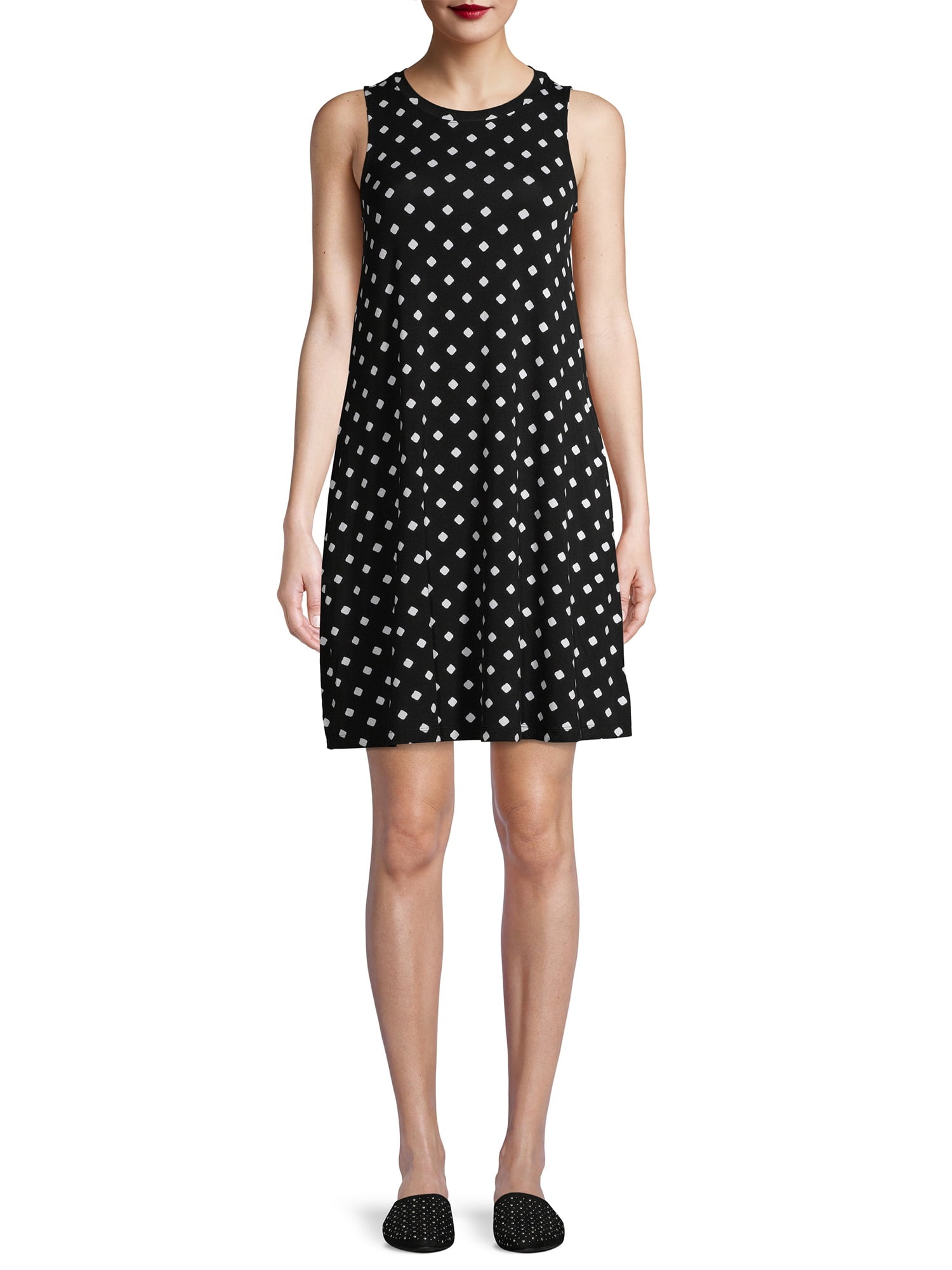 Time and Tru Women's Sleeveless Knit Dress