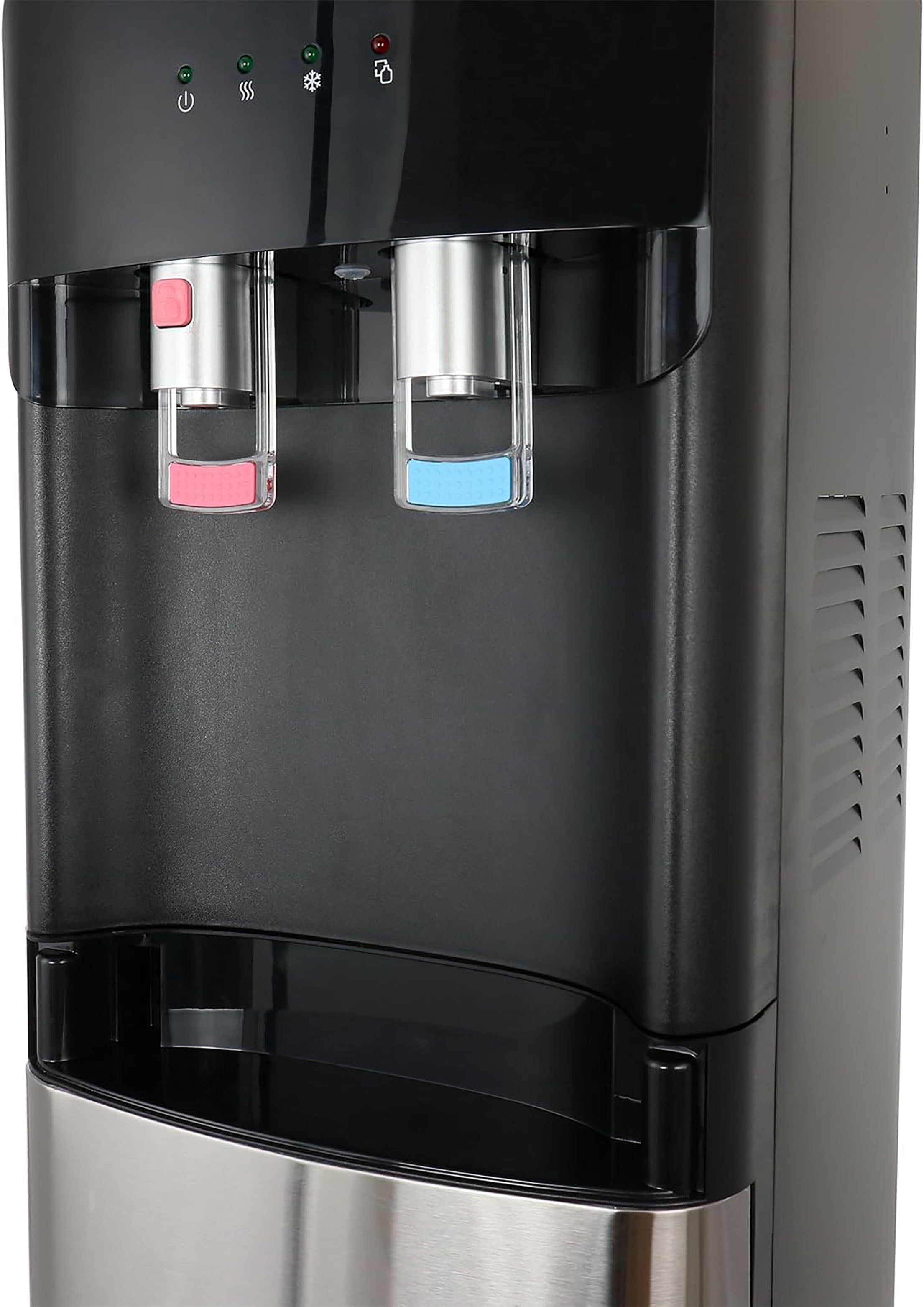 3-5  Gallon Bottom Load Water Dispenser with Hot, Cold & Room Temperature Settings, UV Self-Cleaning System, Child Safety Lock, Stainless Steel Water Cooler for Home and Office