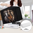 thumbnail image 6 of HELLHERO Horse Pattern Sewing Machine Cloth Cover and Carry Handle Lightweight & Sturdy Universal Home Indoor, 6 of 8