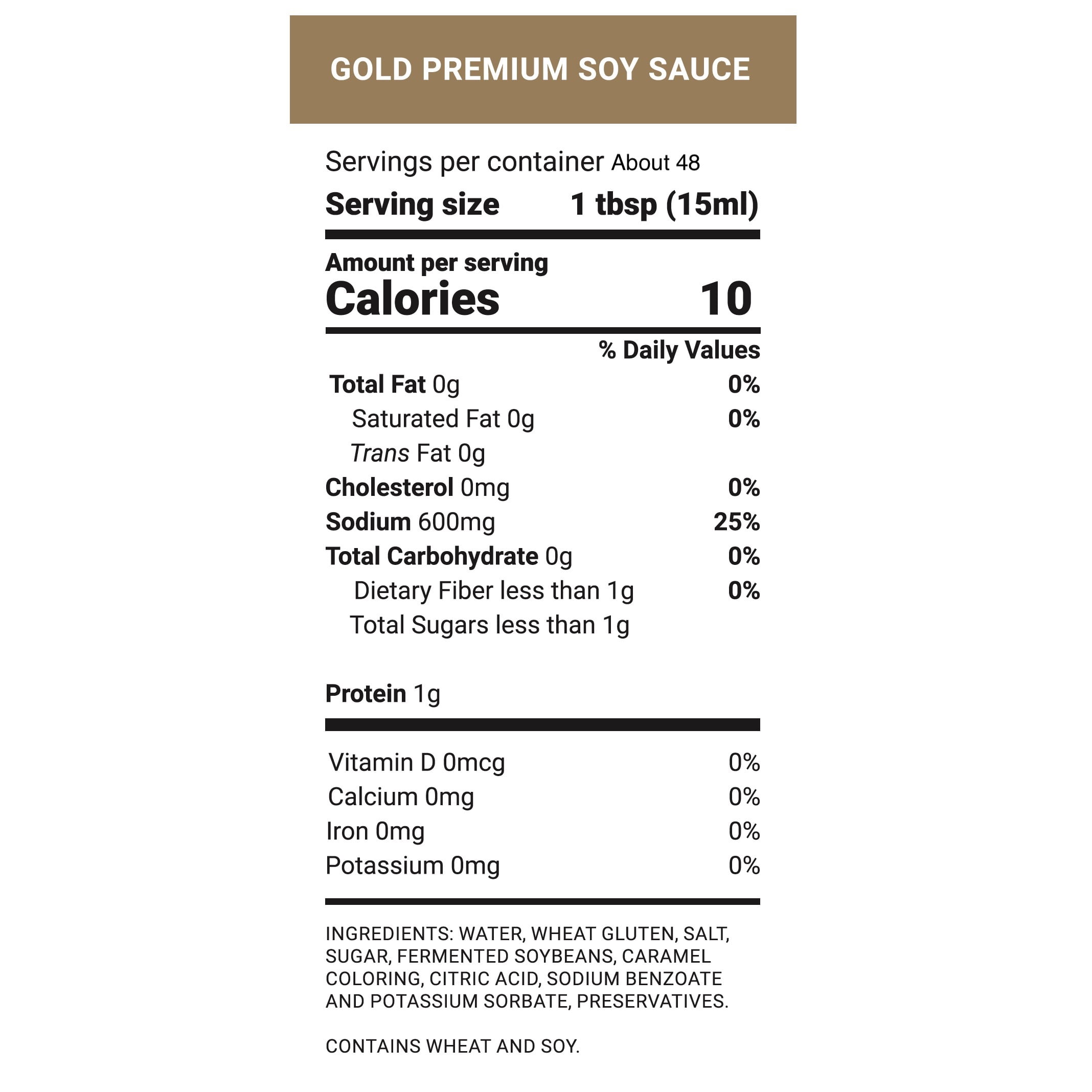 Aloha Shoyu Gold Premium Soy Sauce, 24 oz