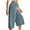 AA-Light Blue, variant on Birthday Gifts! QATAINLAV Wide Leg Cropped Pants for Women Summer Casual Drawstring Elastic Waist Capri Pants Loose Fit Solid Color Capris with Pockets Black XL
