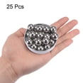 thumbnail image 3 of Unique Bargains Boules de Roulement en Acier Inoxydable 15mm 201 G1000 Precision Lot de 25, 3 of 5