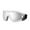 White, variant on Pet Glasses for Cats - Sun Eyewear for Indoor Outdoor Use with Adjustable Straps and Blocking Eye Shield Cat Sunglasses for Drivers and Activities