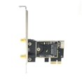 thumbnail image 1 of Tarjeta Elevadora Pci-E Adaptador De Tarjeta De Red Universal M2 A Tarjeta Pci-E Adaptador De Tarjeta De Red Wifi Portátil Con Tecnología Sma Para Tarjeta De Red Cateissary EL011965-00, 1 of 6