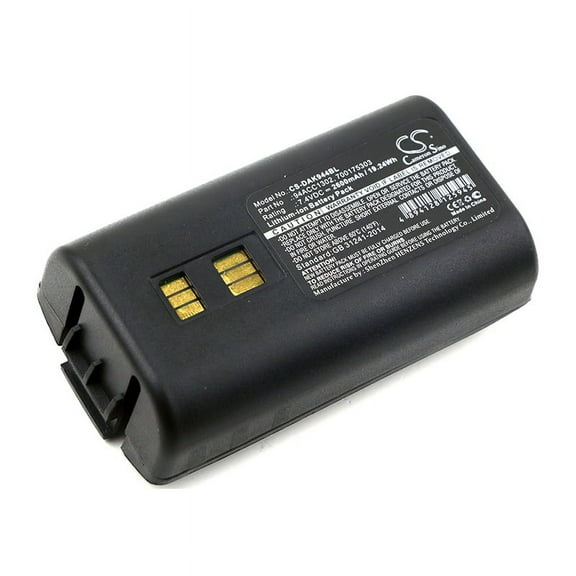 2600mAh Datalogic 944551005 944501088 944501057 944501056 944501055 944551004 94ACC1302 700175303 Battery for 944501055 Kyman 94