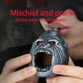 thumbnail image 2 of The Aztec civilization prank death whistle is made of funny resin and shaped like a gorilla. It can be used as a whistle and produce a high volume of 120 decibels., 2 of 10
