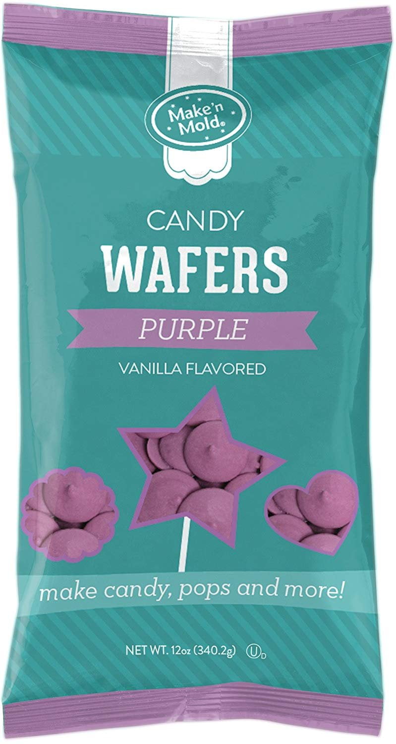 Make'n Mold VanillaFlavored Melting Candy Wafers Purple, 12 Ounce
