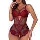 thumbnail image 1 of Gibobby Conjuntos de bragas de encaje Conjunto de Lencería Sexy para Mujer Sexy Conjunto de Bralette de Encaje Cruzado Conjunto de Brasier y Bragas(Rojo, G), 1 of 5