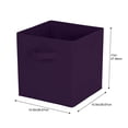 thumbnail image 3 of Mainstays Storage Cube Basket Box, Foldable, Home Organization, Main Materials Are Non Worn Fabric and Paper Card, Perfect for Nursery, Playroom Etc., 3 of 6