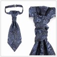 thumbnail image 4 of CSChome Printed Tie Men Tie - Double Layers Vintage Formal Business Printed Satin Necktie, 4 of 7
