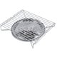 thumbnail image 1 of SGACAI Parrilla de acero inoxidable, placa para freír, mesa para acampar al aire libre, pequeña red para carbón para barbacoa, 1 of 1